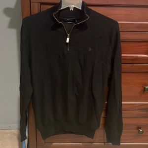 Polo Ralph Lauren Pima cotton quarter zip crew sweater